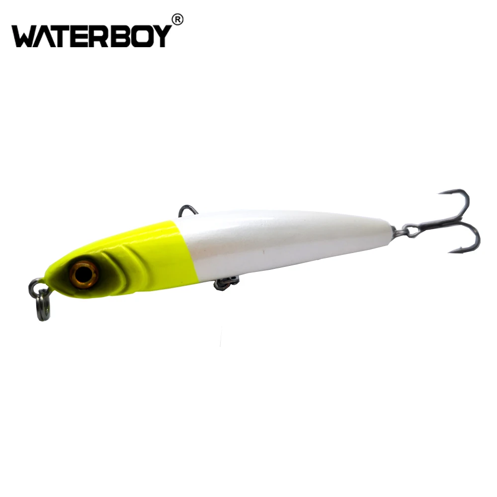 WATERBOY-señuelo de pesca Artificial, cebo de plástico duro, 8cm, 12g, 3,14 ", 0,42 oz - imagen 3