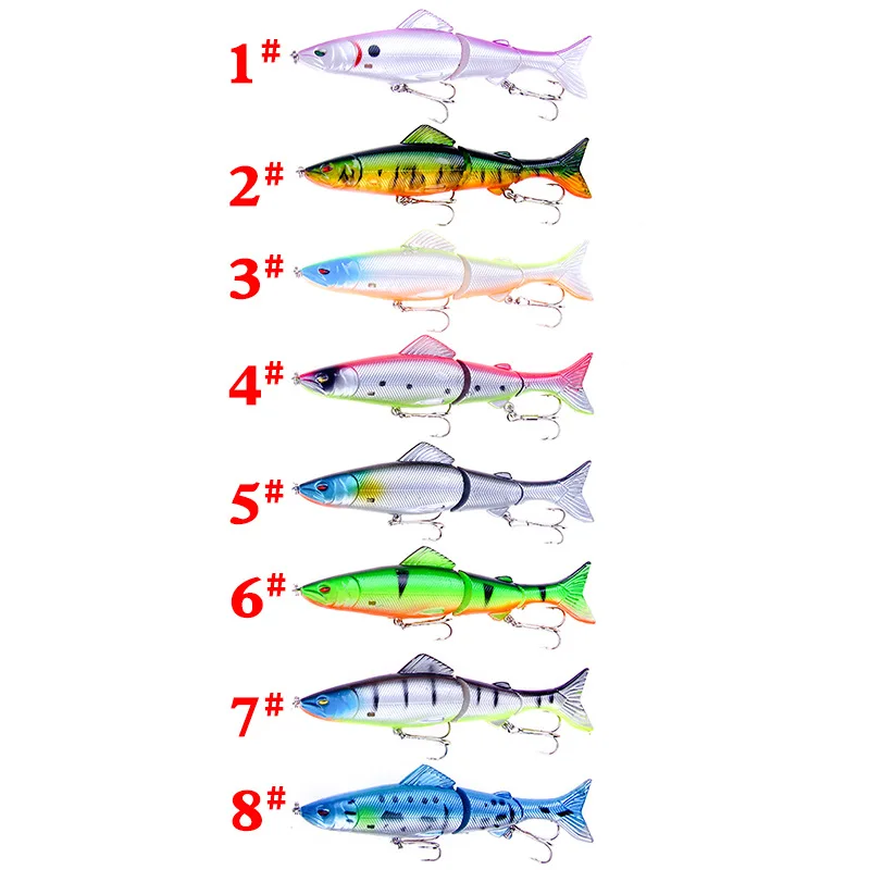 Señuelo Minnow Multi-Triple, cebo falso de imitación, cebo duro, productos de equipo de pesca JOOYOO, cebo falso de imitación de plástico 3D - imagen 2