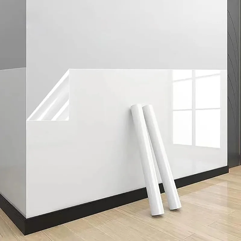 Pegatinas de pared autoadhesivas impermeables y resistentes al aceite, papel tapiz transparente, decoración para fondos de cocina y dormitorio - imagen 4