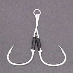 Anzuelo slow jig CASTFUN – Acero alto carbono con línea trenzada PE