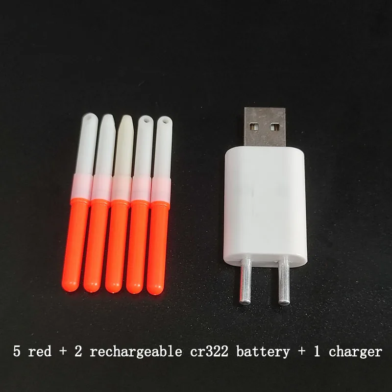 red and 1 charger
