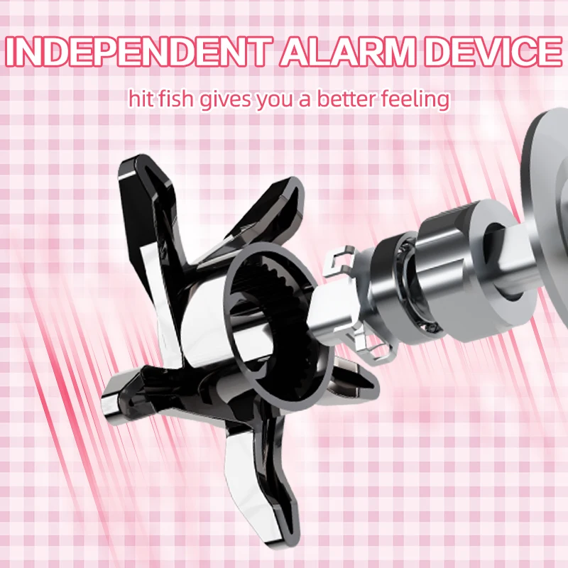 Palanquillas serie AP, Ratio de engranaje 6,3: 1, arrastre máximo de 18lb, carrete de Baitcasting, para agua dulce y salada - imagen 5