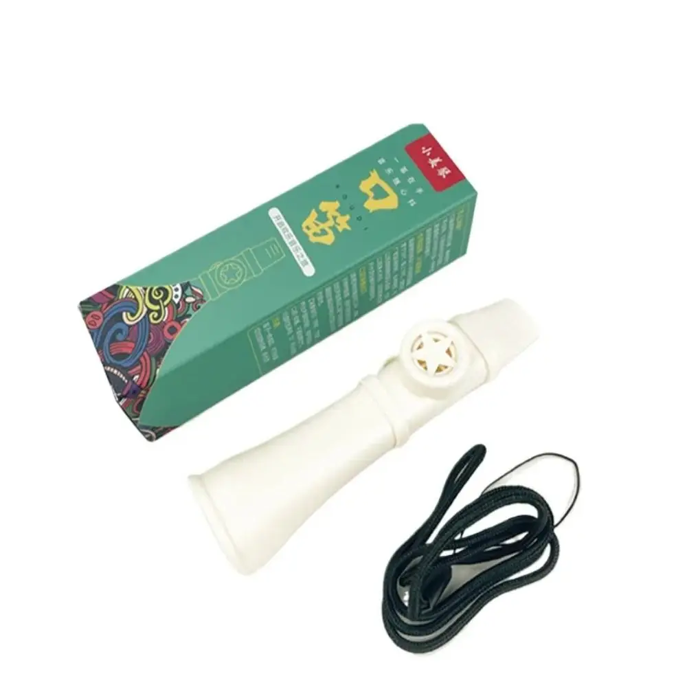 Flauta Kazoo ABS colorida, fácil de aprender con cordón, instrumentos musicales, silbato Musical divertido británico, juguete, regalo para niños y niñas - imagen 3