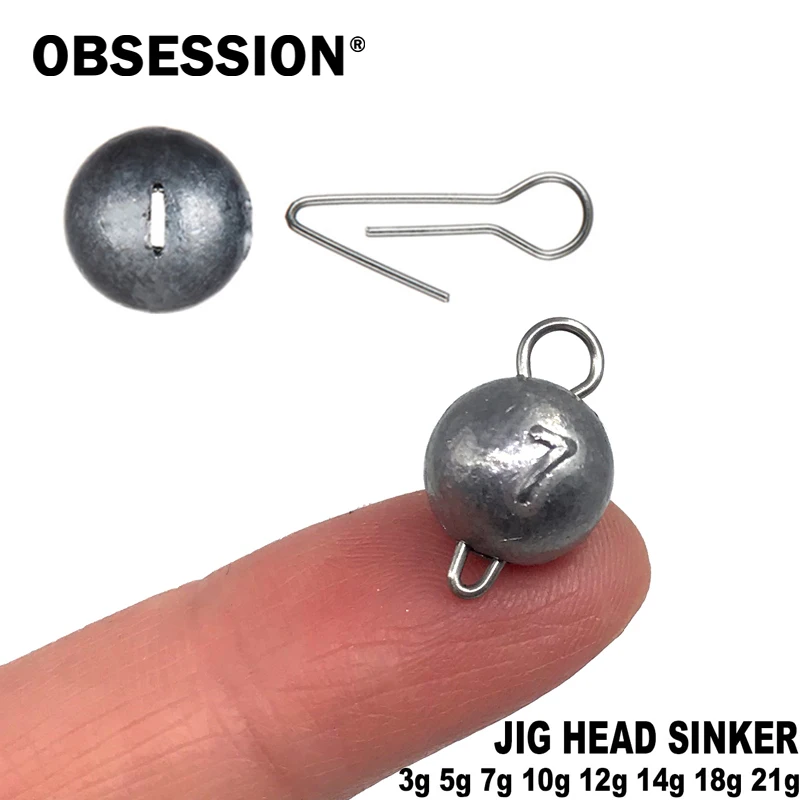 Obsession A020 Plomada Cheburashka – Jig cabeza redonda para vinilo - imagen 2