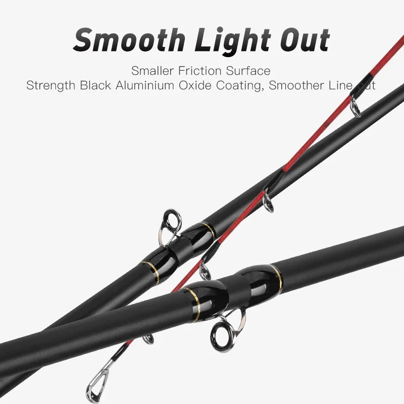 LEYDUN Vista LD 175cm Tako Egitaco pulpo barco cañas de pescar punta de Tianium sepia pesca fundición calamar barco pesca Webfoot - imagen 4