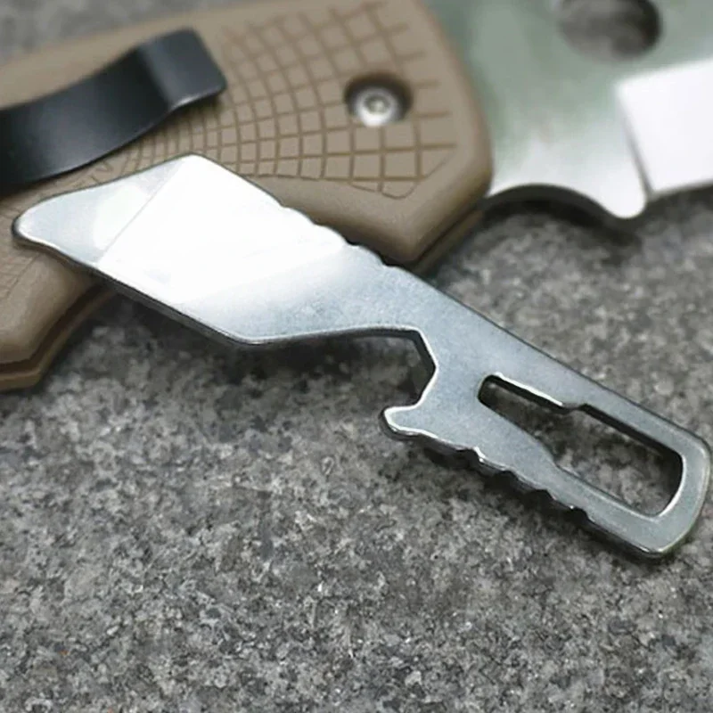 Equipo de herramientas de pesca pequeño multifuncional de acero inoxidable para exteriores, llave Hexagonal portátil, abridor de botellas, suministros de pesca - imagen 4