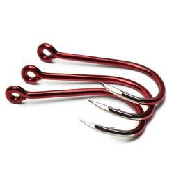 Anzuelo con púas para lubina – Boca curvada triangular