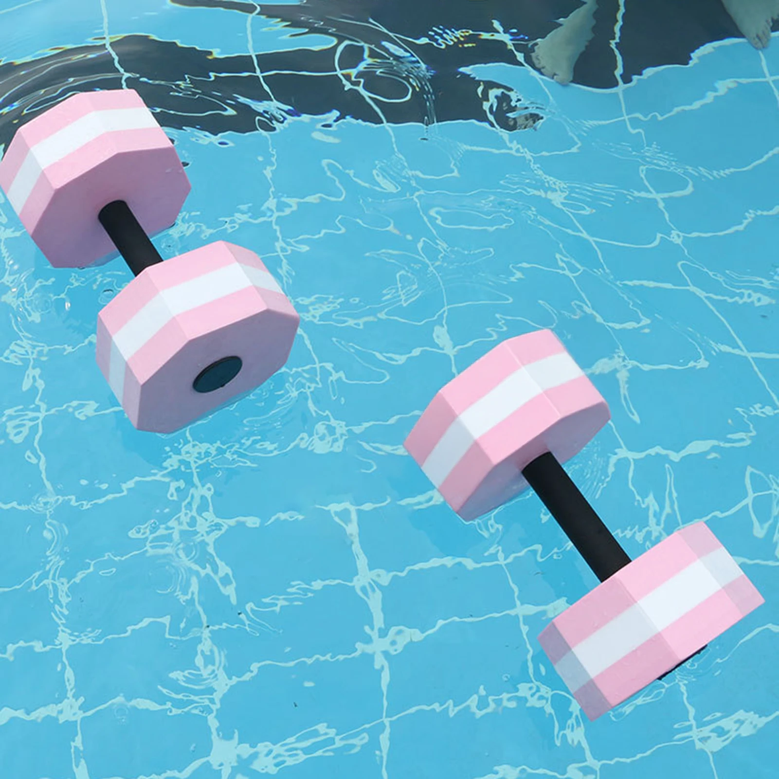 Mancuerna de agua flotante EVA para natación, deportes acuáticos, entrenamiento de rehabilitación, accesorios portátiles para deportes de verano, 1 ud.
