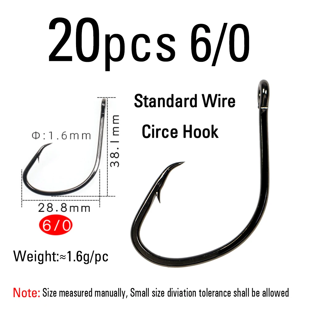 20pcs size 6l0
