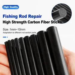FishTrip Kit reparación fitas carbono 10cm para caña de pesca