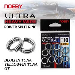 Anillos partidos NOEBY ultra pesados – Acero inoxidable para mar