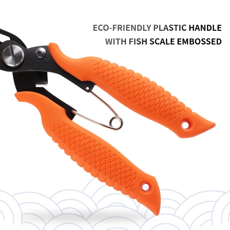 ZYZ-Alicates para señuelos de pesca, dispositivo de desacoplamiento de línea de corte multifuncional, herramienta de accesorios de pesca de acero inoxidable para Control de peces - imagen 5