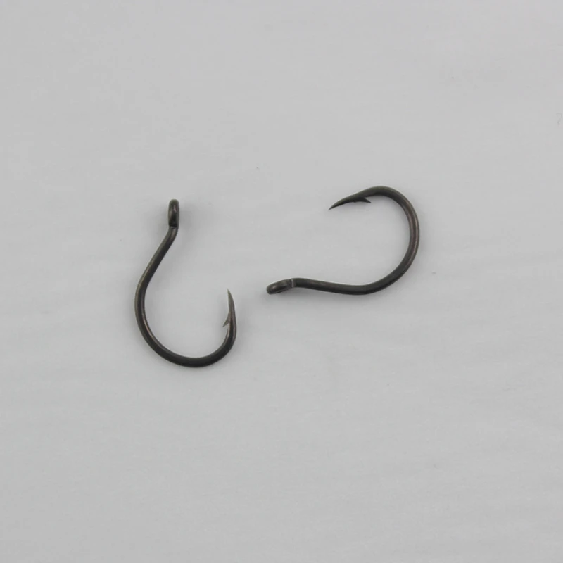 50 Uds Boutique pan al vapor anzuelo tubo con agujeros teflón Anti-fondo Pesca carpa europea hierba carpa arenque anzuelo Pesca - imagen 2