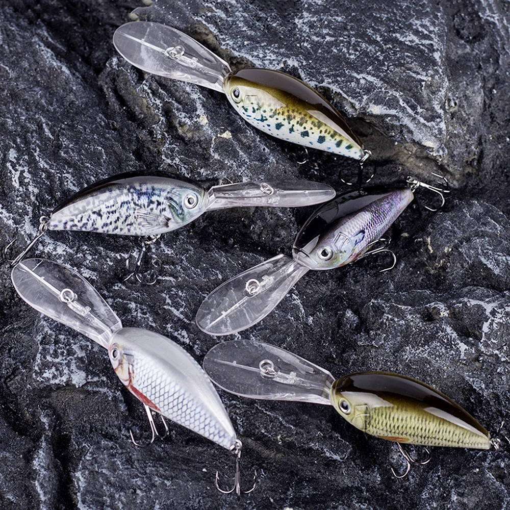 CCLTBA Crankbait para lubina – Señuelo buceador efectivo - imagen 5