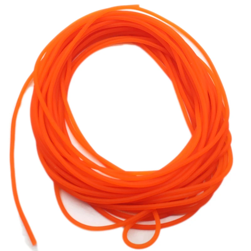 Cuerda de goma fuerte de látex sólido, banda de goma para pesca, entrenamiento de tenis, cuerda elástica de pesca, 3 metros, 6-7 veces, 2,2mm - imagen 4
