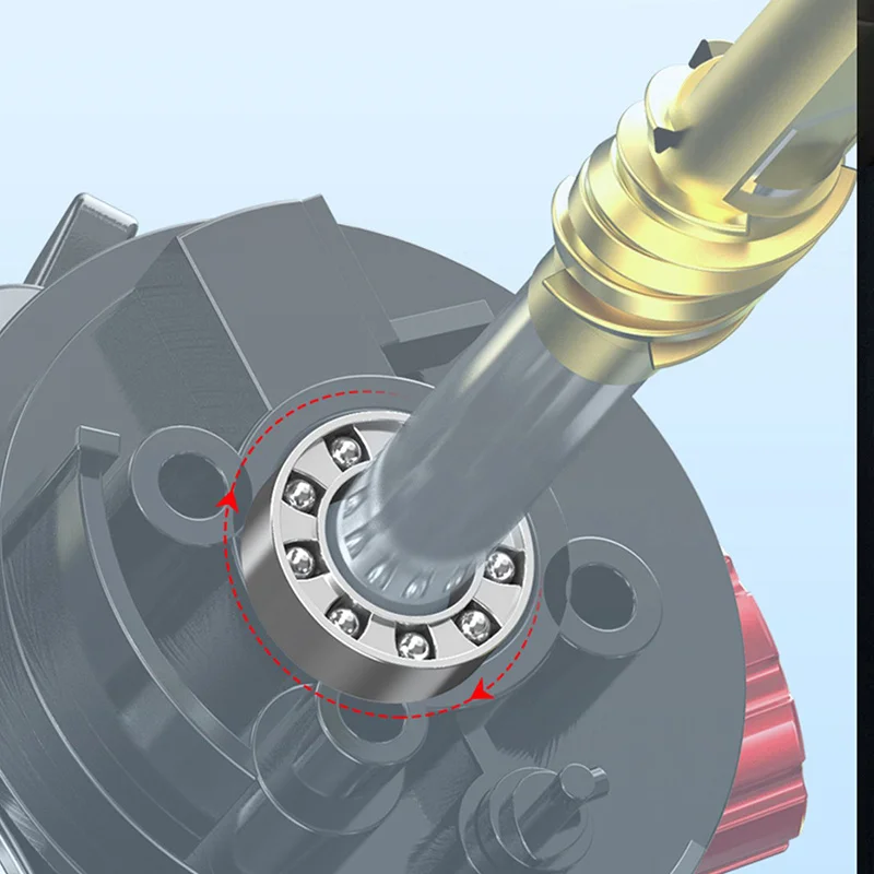ORJD-carrete giratorio ultraligero para agua salada, alimentador de carpa, rueda de Pesca giratoria de Metal, 1000-7000 - imagen 4