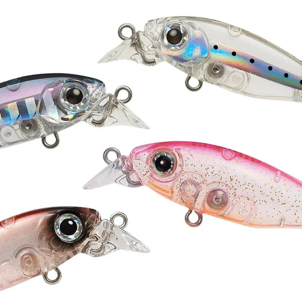 Señuelos de cebo subacuáticos para pececillos, 45mm, 4g, Wobblers artificiales de agua superior, Crankbaits, señuelos duros, accesorios de pesca fáciles de usar - imagen 5
