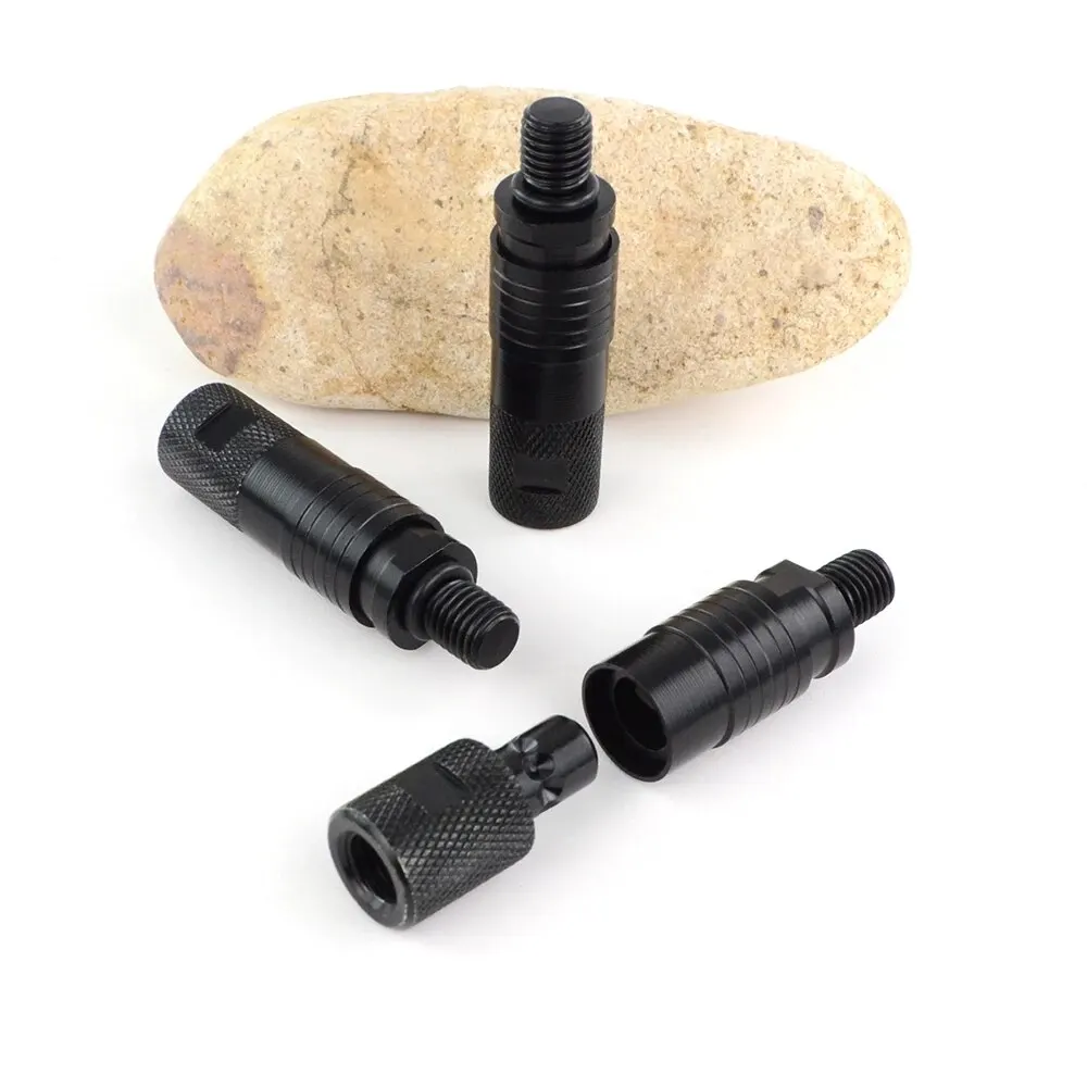 Hirisi 2 uds accesorios de pesca de carpa conector de varilla conector de cambio rápido para alarmas de mordida de palo de banco - imagen 5
