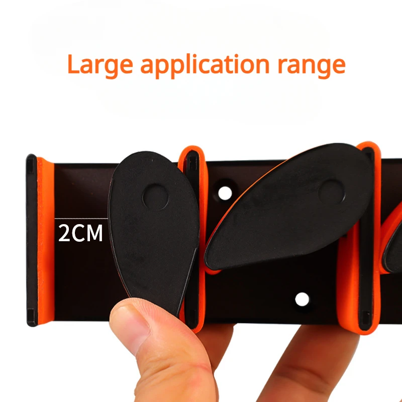 Soporte de caña montado en la pared para 6 cañas de pescar, seguro y antideslizante, protección EVA, aparejos de pesca y accesorios de pesca - imagen 5