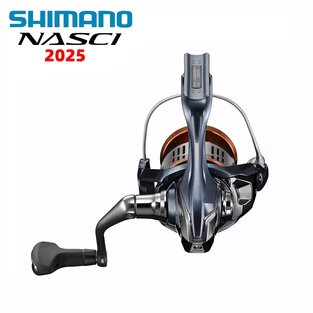 2025 SHIMANO NASCI carrete de pesca giratorio carrete de pesca de agua de mar BB 4-5 + 1 arrastre máximo 3-11 kg de agua dulce - imagen 4