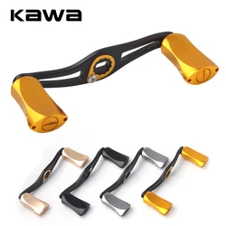 Kawa-mango de carrete de pesca, materiales de aleación de aluminio para Dai/Abu/Shima, tamaño del agujero de Baitcasting 7*4/8*5mm, longitud completa 100mm, bricolaje, 1 ud.