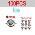 3mm 100pcs Ice