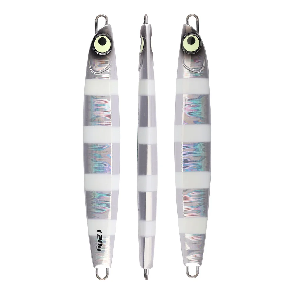 JIGGING PRO Señuelo luminoso de metal para agua salada caída lenta - imagen 4