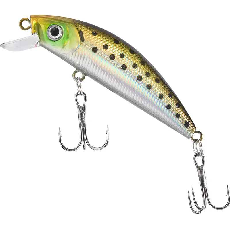 Luya-Cebo Mino de tiro largo, 10 colores, 7,3 cm/8g, percha de Pesca de Mar, cebo falso de boca urdimbre - imagen 5