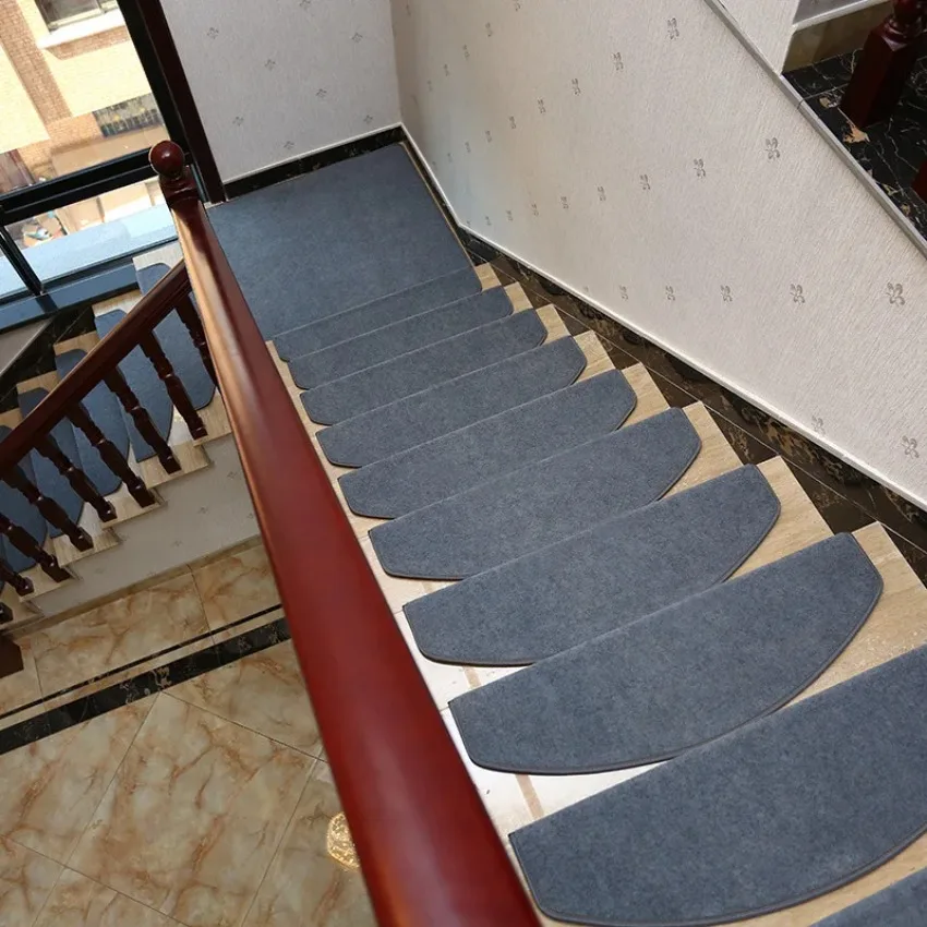 Alfombra autoadhesiva antideslizante para escaleras, cubierta protectora para escaleras del hogar, decoración para sala de estar, 65CM, 1 Uds.