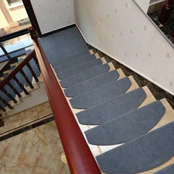 Alfombra autoadhesiva antideslizante para escaleras, cubierta protectora para escaleras del hogar, decoración para sala de estar, 65CM, 1 Uds.