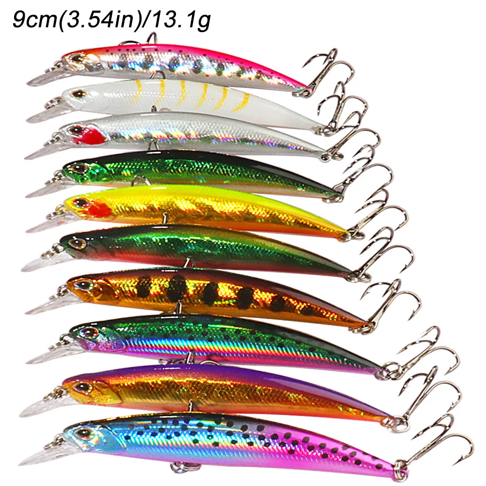 10PCS sinking lure B