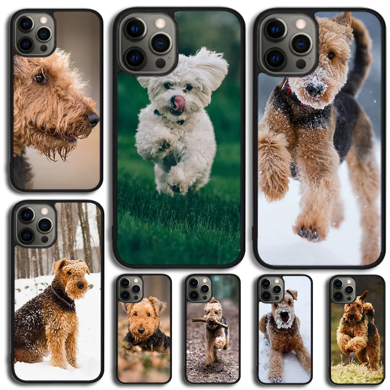 Funda iPhone con Airedale Terrier – Diseño de perro para móvil - imagen 4