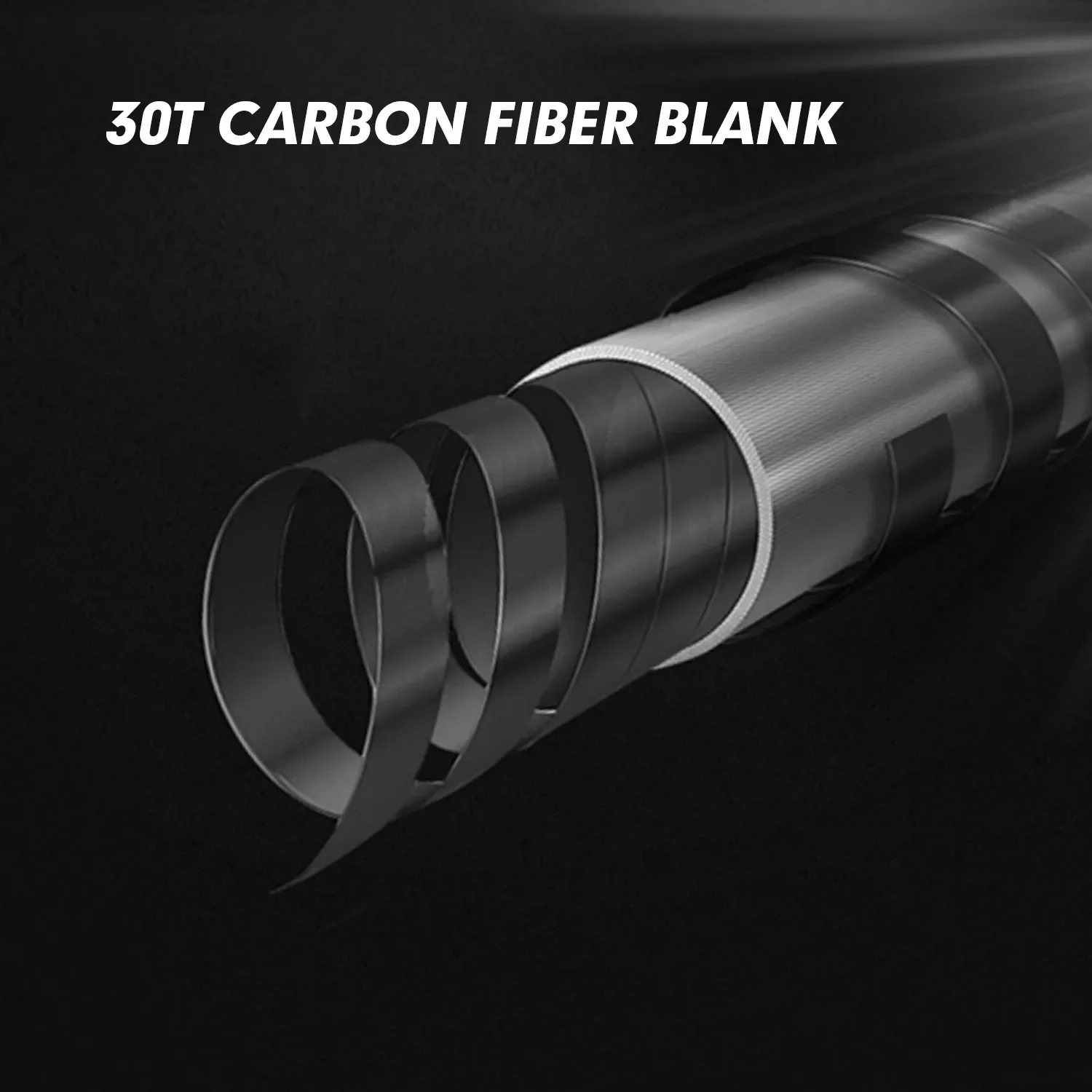 Caña de pescar mágica SAVVINA 2,1 M 2,4 M 2,7 M caña giratoria de fibra de carbono M/MH varillas de viaje de acción rápida con bolsa de tubo - imagen 5