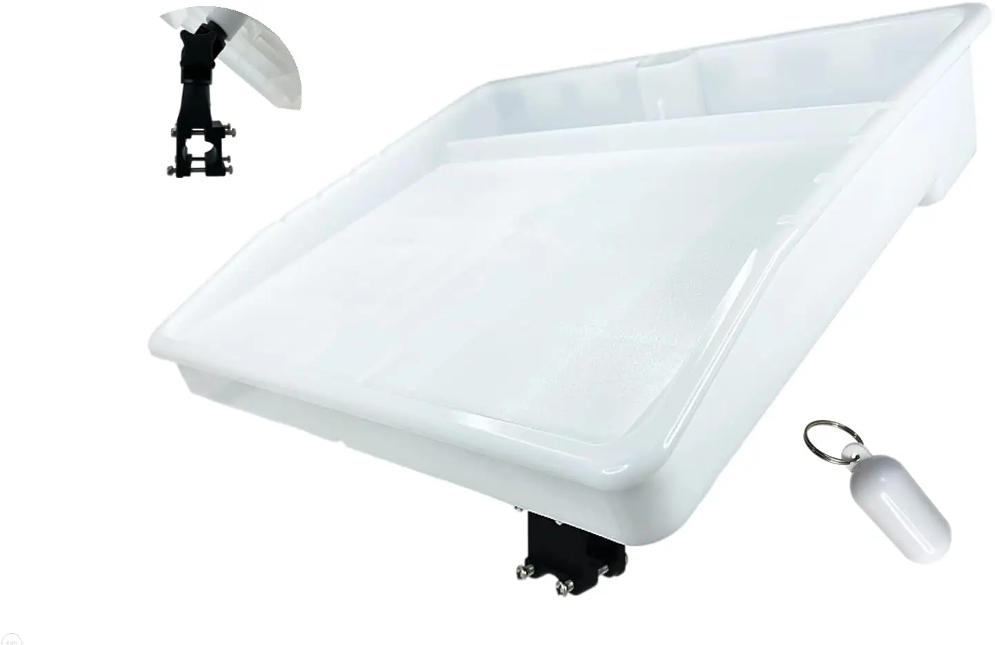 Tabla de cortar de Pesca Oceánica, soporte de poste único, riel de guía, soporte de caña de cortar cebo, accesorios marinos de montaje