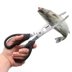 Alicates de pesca largos acero inoxidable con agarre antideslizante