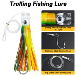 Señuelo pulpo grande para pesca de altura – Marlin, Atún y Tiburón