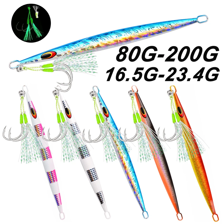 1 Uds. Cebo de plantilla de Metal 80g 120g pesca de mar de agua salada interruptor de señuelo de plantilla de Metal de hundimiento rápido cebo de señuelo de Jigging