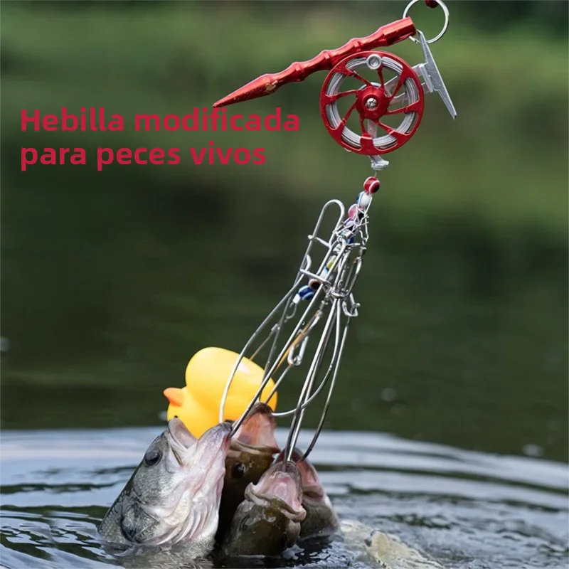 Carrete de fundición frontal totalmente metálico con Base, arrastre de 3kg, carrete de balsa de pesca ultraligero, accesorios de aparejos de pesca al aire libre para invierno - imagen 5