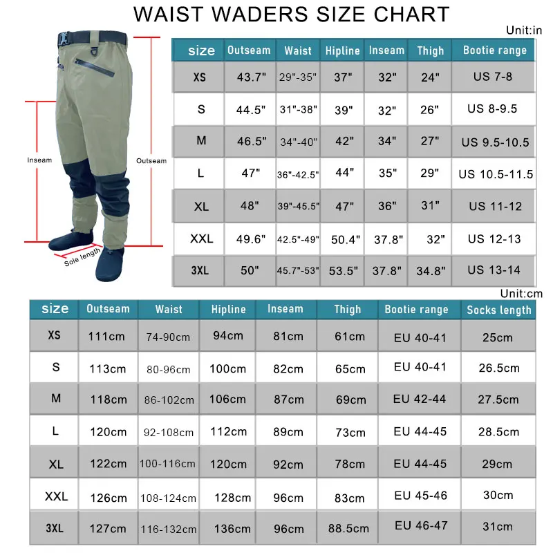 Pantalones impermeables de cintura alta para hombre, para pesca con mosca, comodidad y durabilidad, G4 Pro con cinturón para vadear para viaje - imagen 2