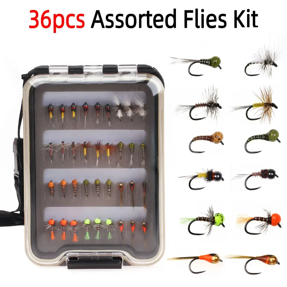 36pcs Flies Kit