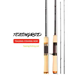Caña Giratoria Mavllos TEASING BFS – Carbono ligero para lubina ultralight