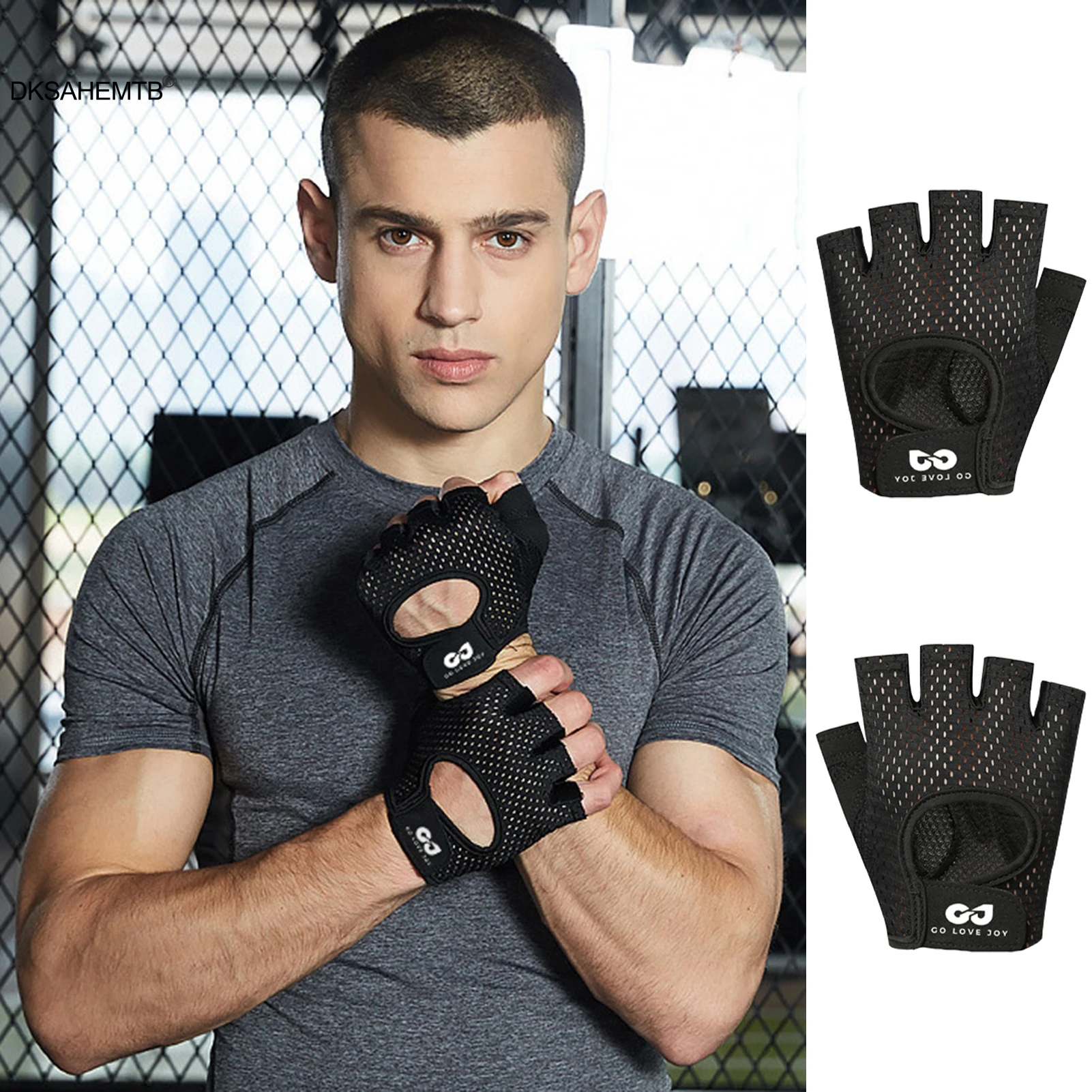 Guantes de pesca medio dedo MJ – Agarre antideslizante - imagen 2