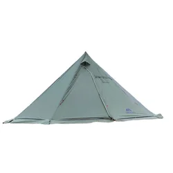 Tienda caliente Tipi para 5-8 personas con estufa Jack Camping Pyramid Teepee tienda para acampar mochilero senderismo