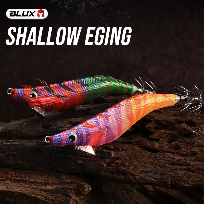 BLUX Shallow Light – Señuelo eging con luz UV para calamares