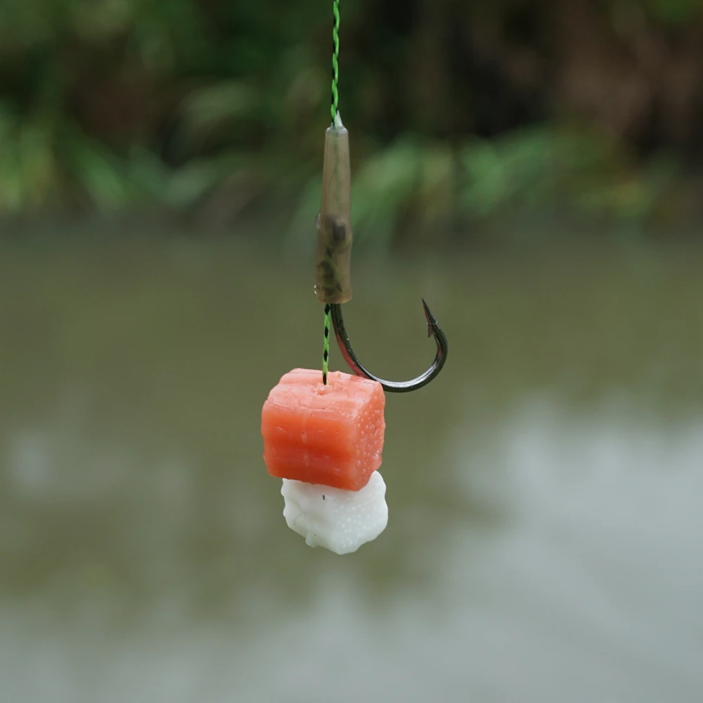 Hirisi 30 x pesca de carpa cebo suave de silicona flotantes Señuelos de pesca de agua cebos de goma artificiales MA104 accesorios de pesca - imagen 2