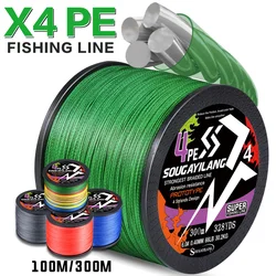 Trenzado Sougayilang X4 PE para pesca de carpas