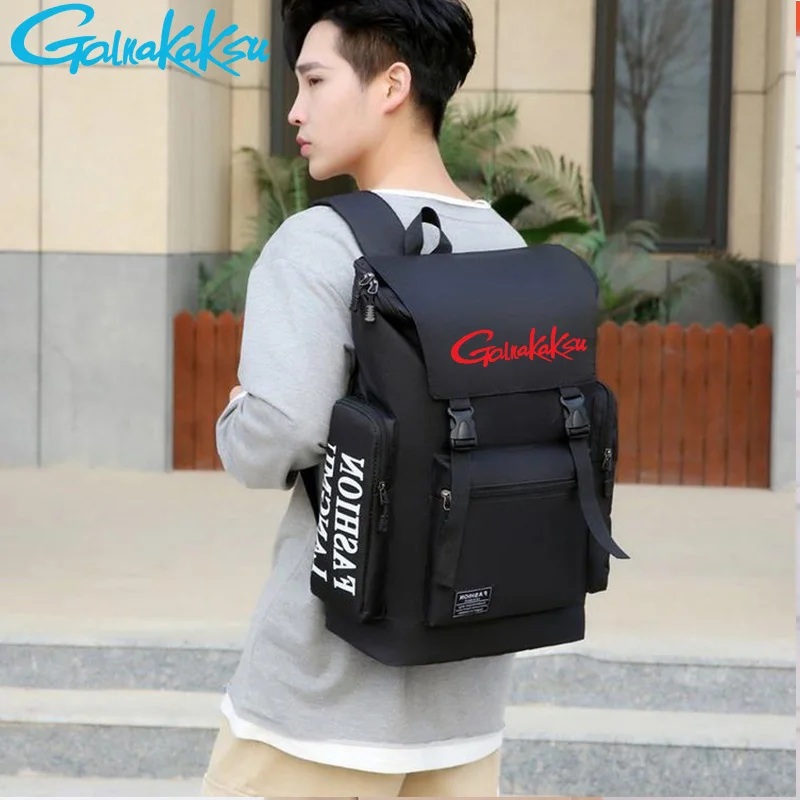 Mochila de pesca impermeable ligera con compartimento portátil - imagen 2