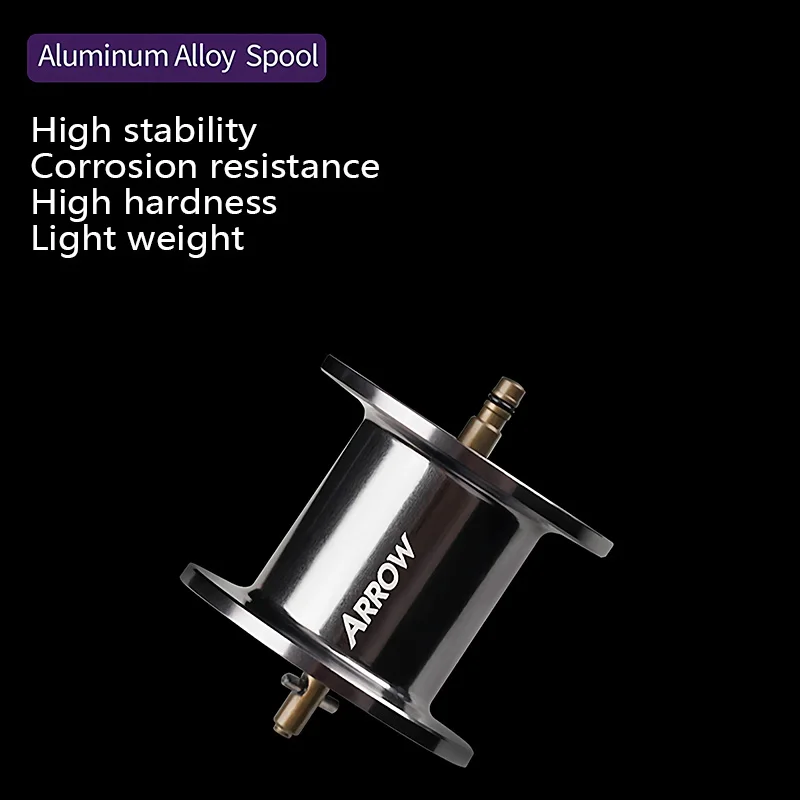 Carrete de fundición Takuma ARROW – Aluminio 7075 para agua salada - imagen 4