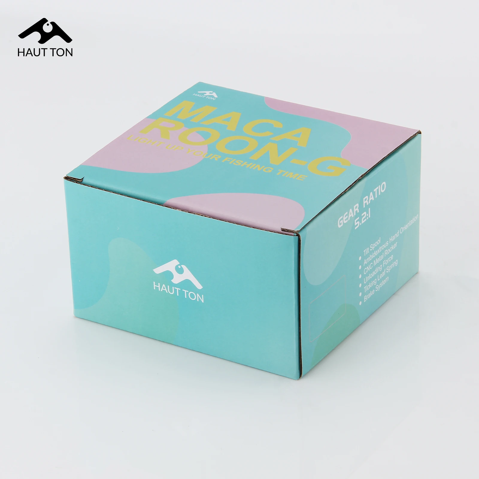 Carrete de pesca giratorio ligero Macaron MCG1000-6000, 3 + 1BB, relación de engranaje 5,2: 1, arrastre máximo de 8kg, carrete de Metal duradero y brazo basculante - imagen 4