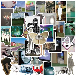 50 Uds. Dreamcore ácido gráficos INS estética arte pegatinas de grafiti teléfono guitarra maleta para portátil pegatina impermeable juguetes para niños